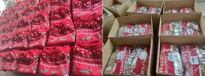 RPET Jacquard Christmas Pet Apparel Turtleneck Sleeveless Snowflake