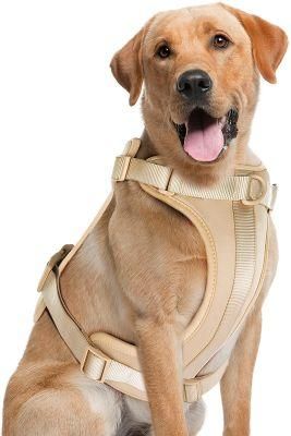 No Pull Dog Harness: 2021 Upgraded Adjustable Durable Training Dog Vest Harness with Soft and Comfortable Cushion