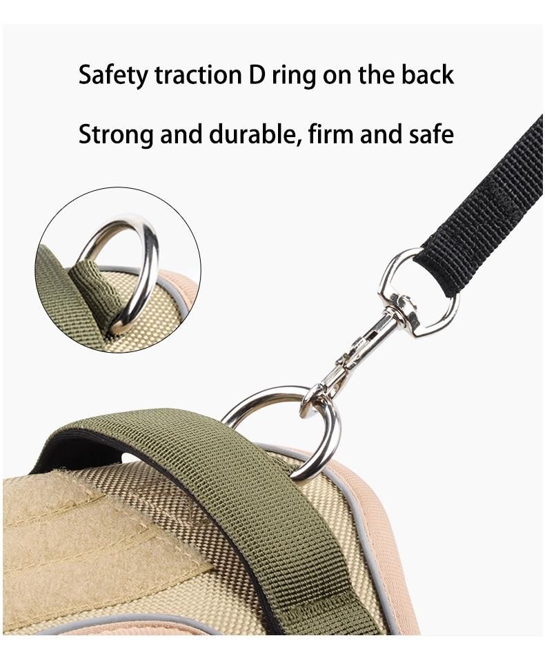 2022 Vest Type Large Dog Chest Strap with Explosion-Proof Impact Reflective Dog Traction Rope