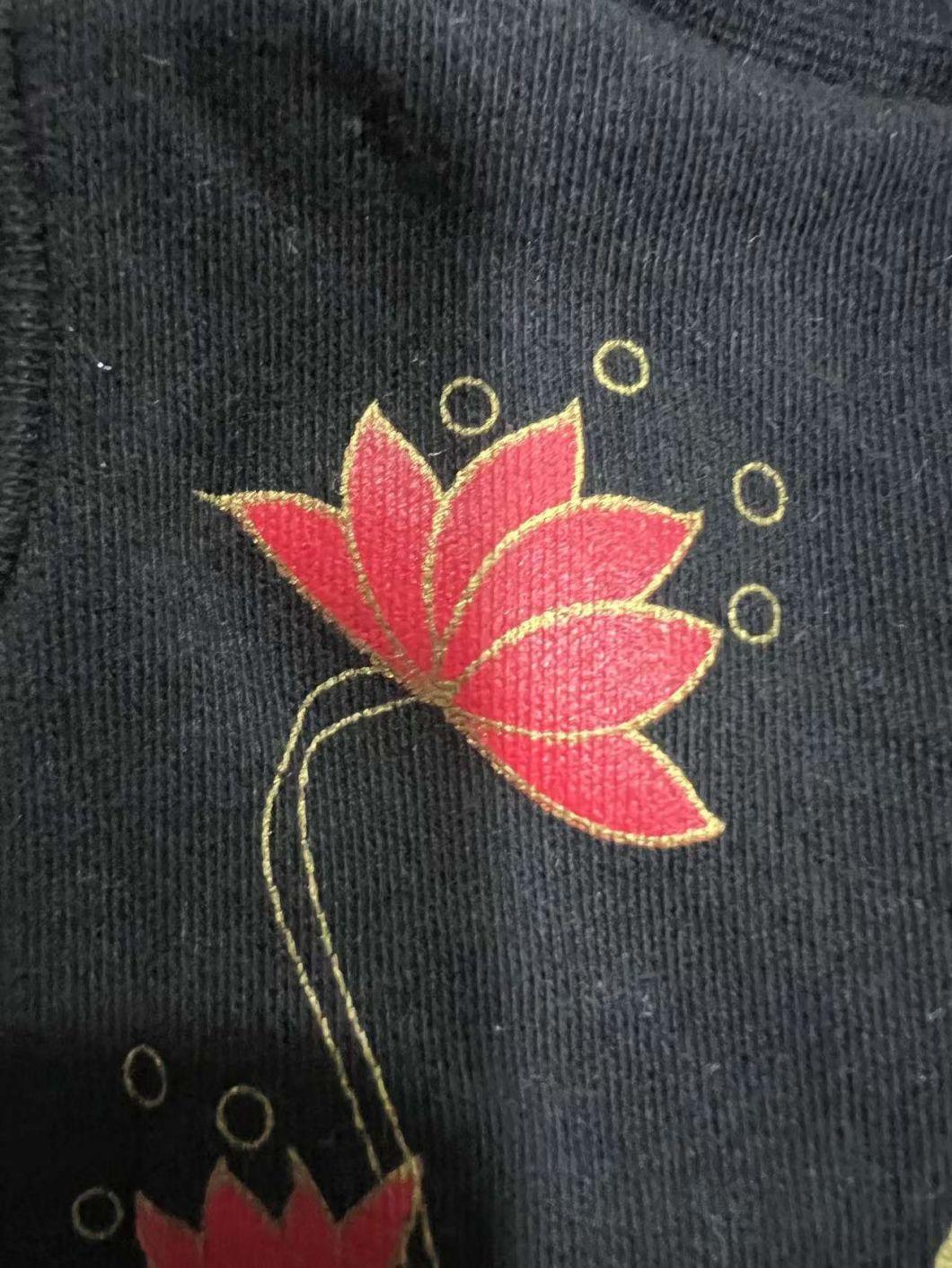 Lotus Printing Pet Vest Shirt Products Dog Clothes