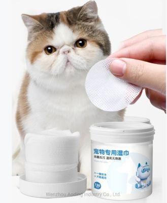 Manufactory Offer Pets Eye Cleaner Cotton Pads Cleansing Wet Wipes for Dogs and Cats Use