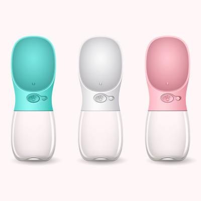 Pet Water Bottle Pet Accompanying Cup Button Water Travel Water Bottle