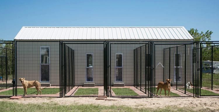 Heavy Duty Custom Indoor / Outdoor Dog Boarding Kennels.