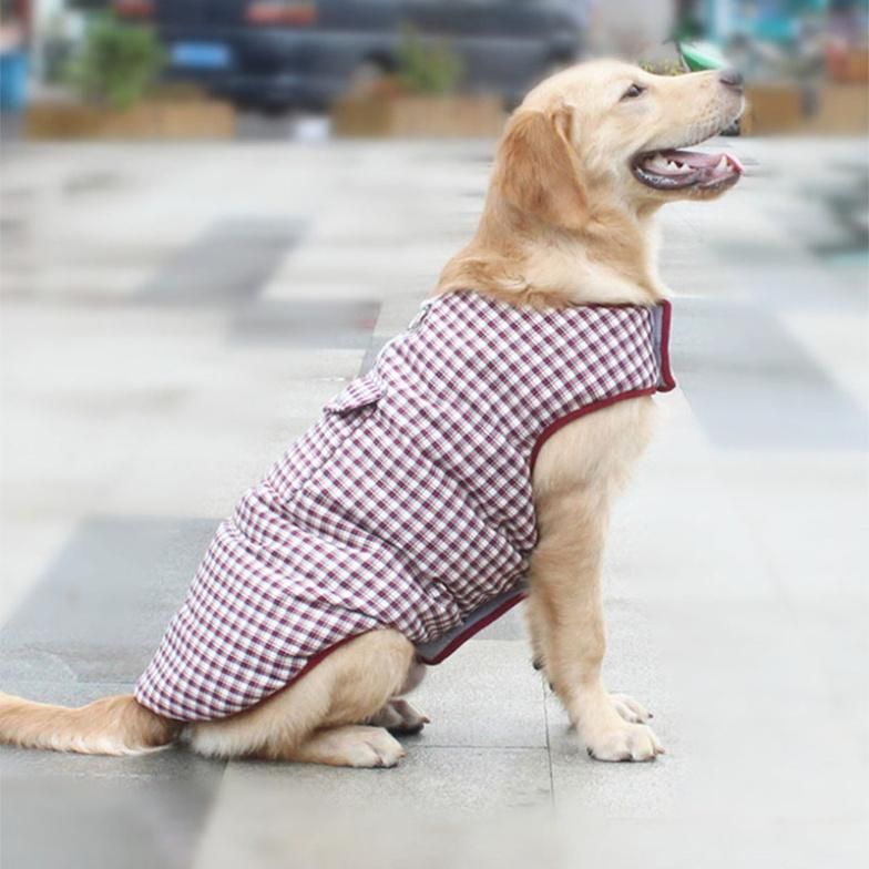 Winter Pet Clothes Reversible Dog Clothes