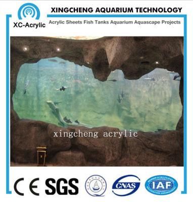 Customized Transparent Aquarium Restaurant Project Price