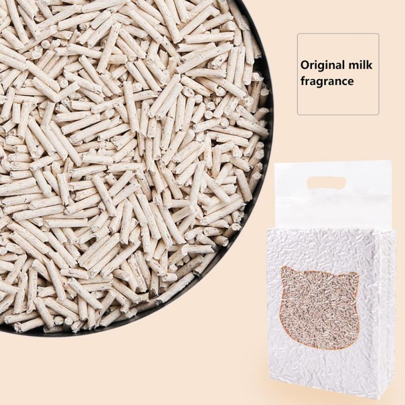 Cat Litter Suppliers Wholesale 6L Plant Degradable Tofu Litter 5 Flavors for Tofu Cat Litter