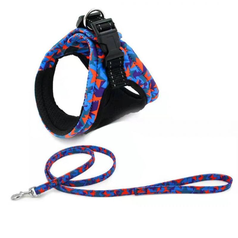 Breathable Lining Pet Harness Vest No Chocking Dog Harness