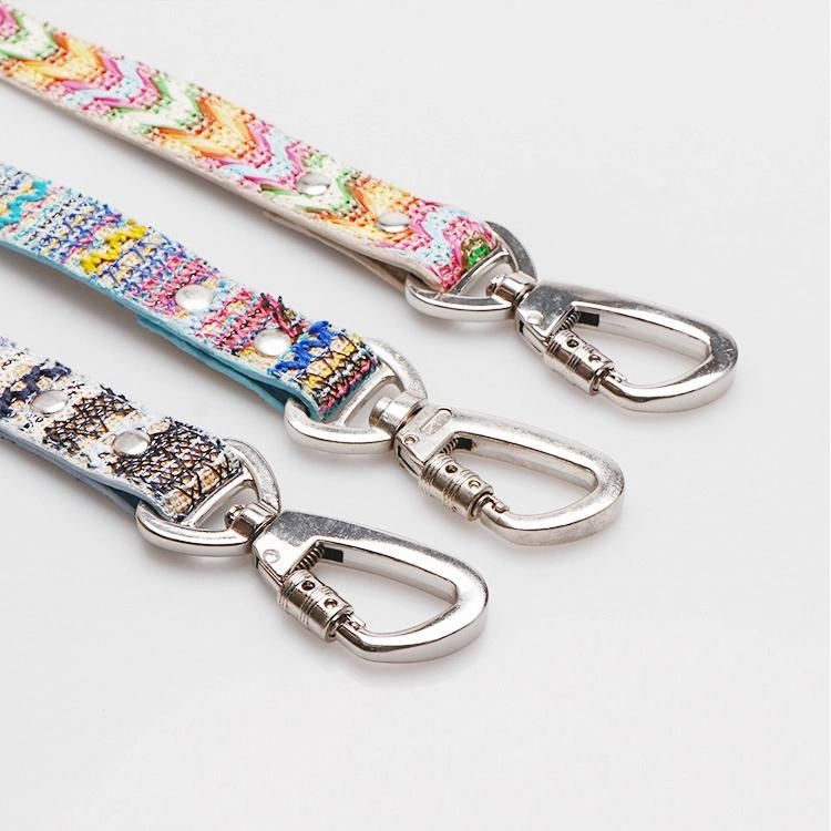 Manufacturer Pet Leashes Strong Large Extendable Custom Luxury Leather Dog Leash