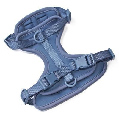 Wholesale Personalized Most Popular Super Comfort Breathable Adjustable Soft Neoprene Air Layer Dog Harness with Plastic Buckle