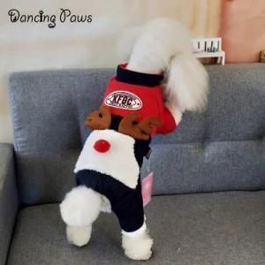 2019 Christmas Dog Cats Clothes for Dog Pet Costumes Red Coat Clothing Cute Puppy for Dogs Pets Cloth
