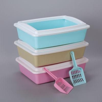 Portable Top Cat Litter Boxes Plastic Cat Toilet