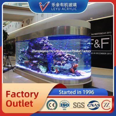 Large Bullet Shaped Fish Tank Aquarium Acrylic