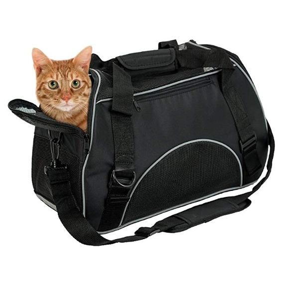 Soft Sided Pet Carrier Airline Approved Pet Travel Bags for Cats and Dogs