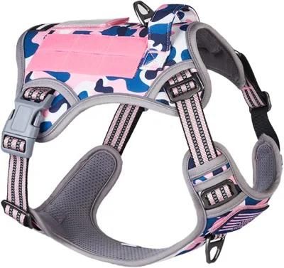 High Quality Durable Adjustable Soft Dog Harness for Pet Dogs Custom Design Chest Vest
