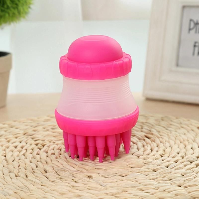 Pet Bath Brush Shower Gel Silicone Bath Cat Dog Massage Beauty Brush