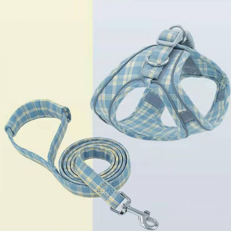 Pet Harness Pet Leash Set for Small Medium Dog Reflective Dog Harness