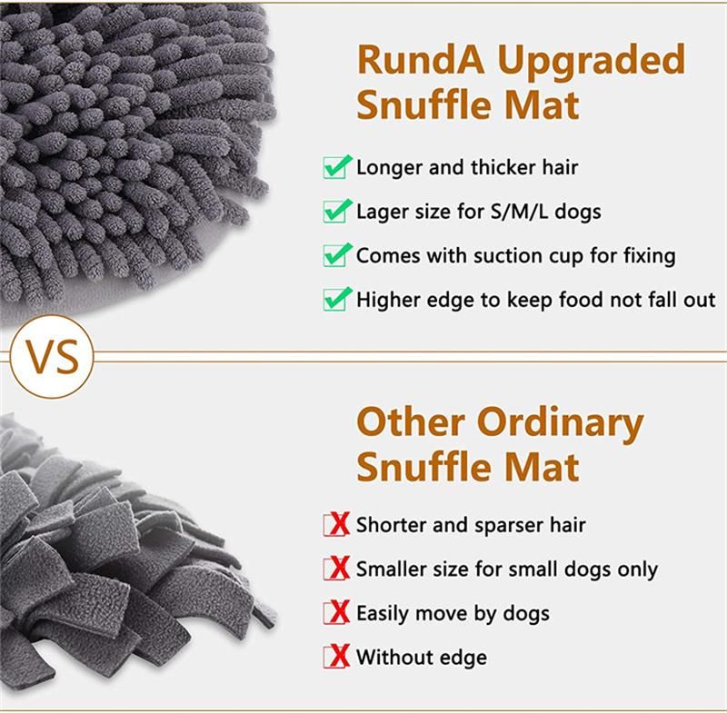 Pet Supplies Pet Products of Pet Snuffle Mat Dog Nosework Snuffle Mat for Dogs Training Feeding Stress Release Dog Toy