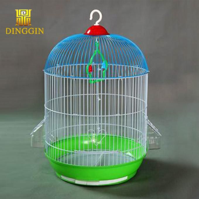 Wholesale and Retail Powder Coated White Iron Bird Cage