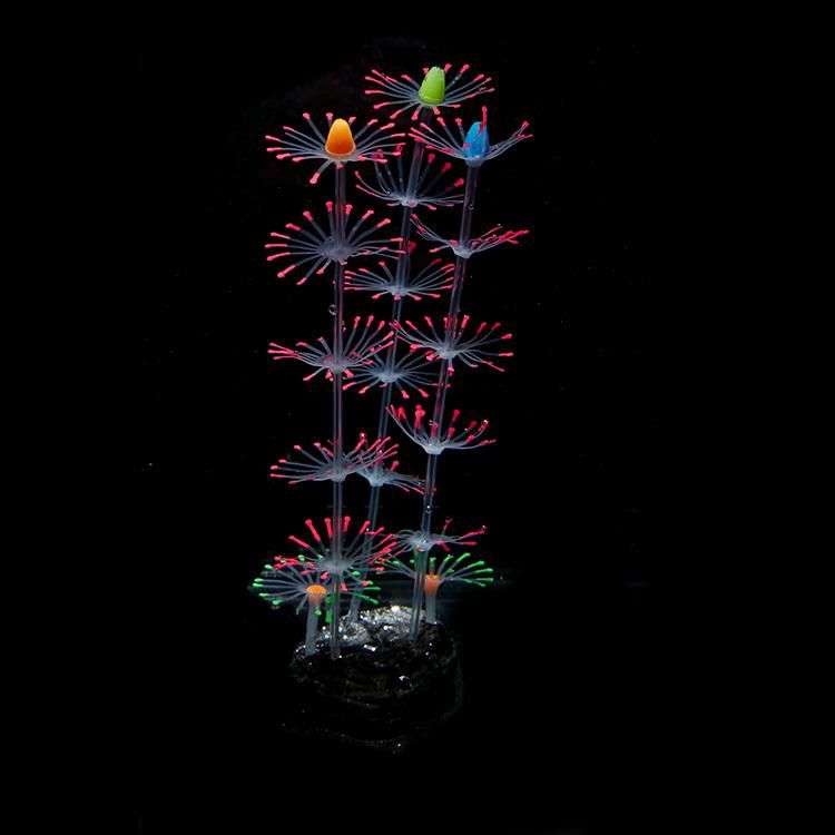 Glowing Silicone Strip Coral Aquatic Plant Aquarium Decoration