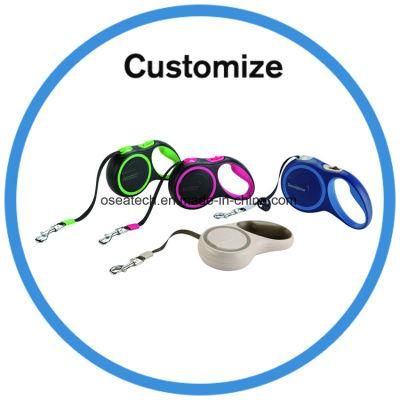 Custom Retractable Dog Collar and Leash