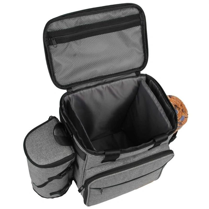 Portable Dog Weekend Tote Organizer Pet Travel Bag for Food