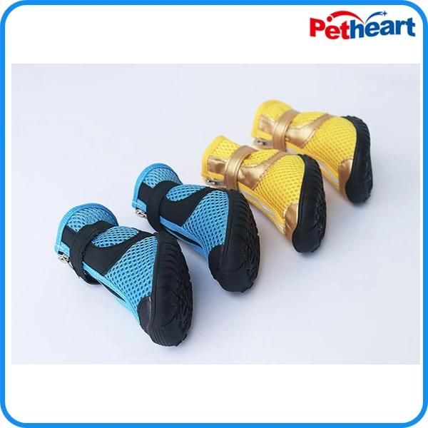 Luxury Pet Boots Dog Shoes Reflective Magic Tape Dog Product
