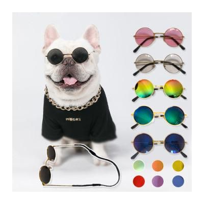 2022 Luxury Small Medium Sun Block Cat Accessories Pet Sunglasses