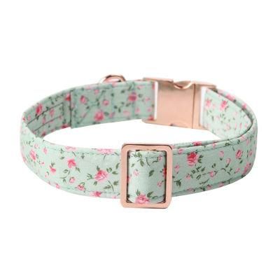OEM Hot Sale of Flower Dog Collar Customized Pattern Collar in All Season