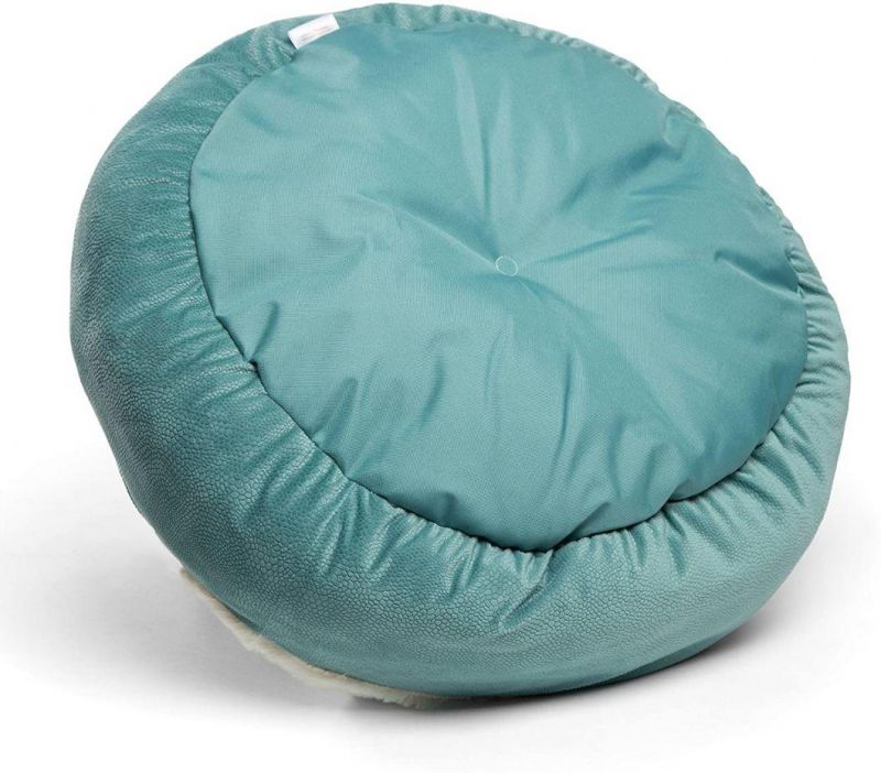 Luxury Dog and Cat Bed with Blanket for Warmth and Security