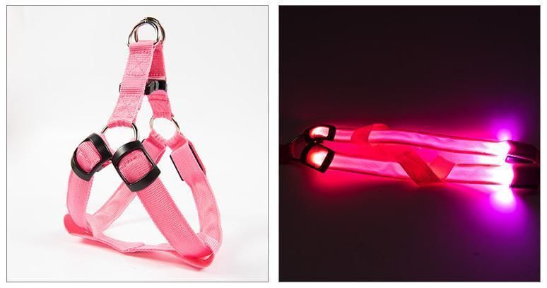 Wholesale Hot Sell High Quality LED Dogs Pets Harness