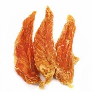 100% Natural No Additive Dry Chicken Breast Fillets Pet Treat