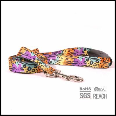 Pet Supply Products Heat-Transfer Printing Polyester Dog Leash