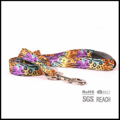 Pet Supply Products Heat-Transfer Printing Polyester Dog Leash
