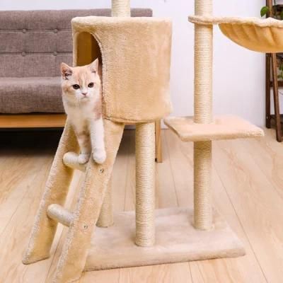 Four Layers Pet Play House Fashion Pet Tree Products Cat Scratcher