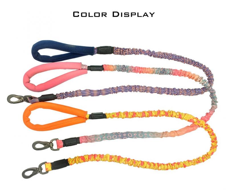 Nylon Traction Rope Durable Natural Rubber Retractable Dog Leash Pet Supplies Mokofuwa