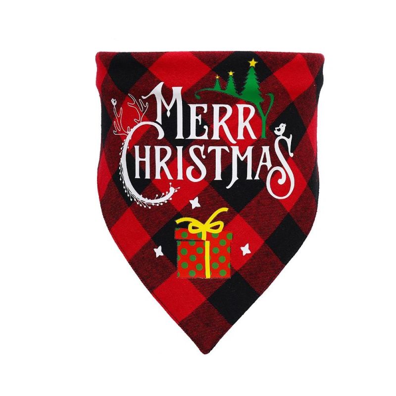 Free Design Custom Printed Pet Polyester Pattern Triangle Scarf Dog Bandana