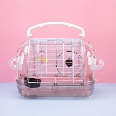 Three Colors Plastic Acrylic Rabbit Cage Pet Cage Hamster Grande