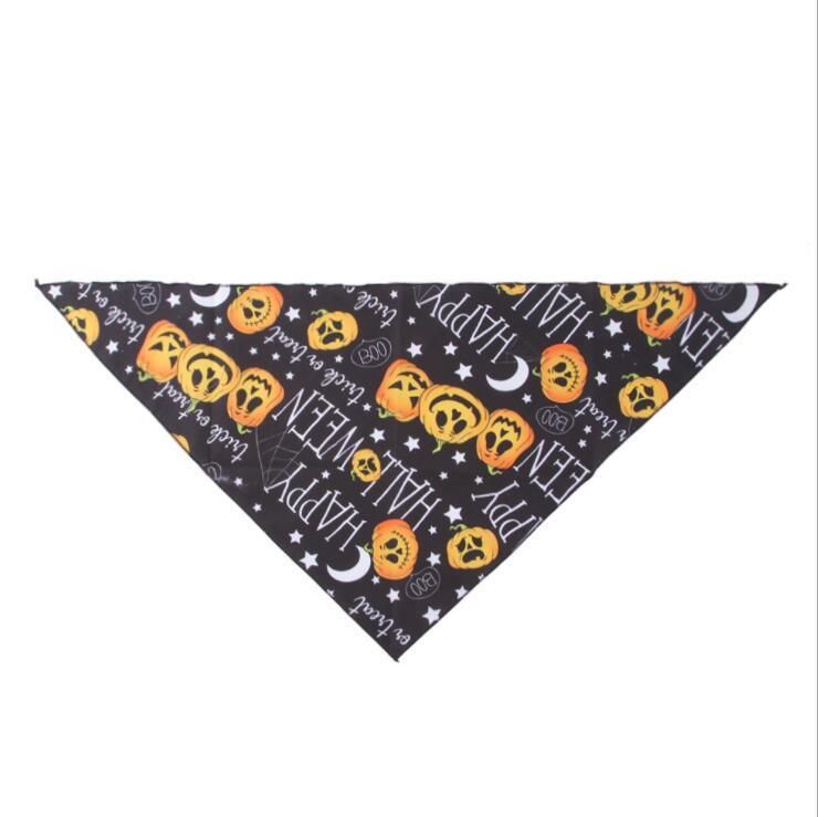 Festival Halloween Adjustable Soft Pet Triangle Scarf Dog Bandana