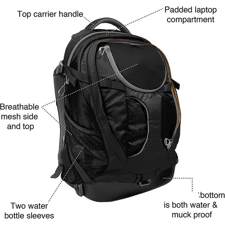 Airline Approved Cat Hiking Travel Waterproof Pet Backpack Portable Dog Carrier Backpack