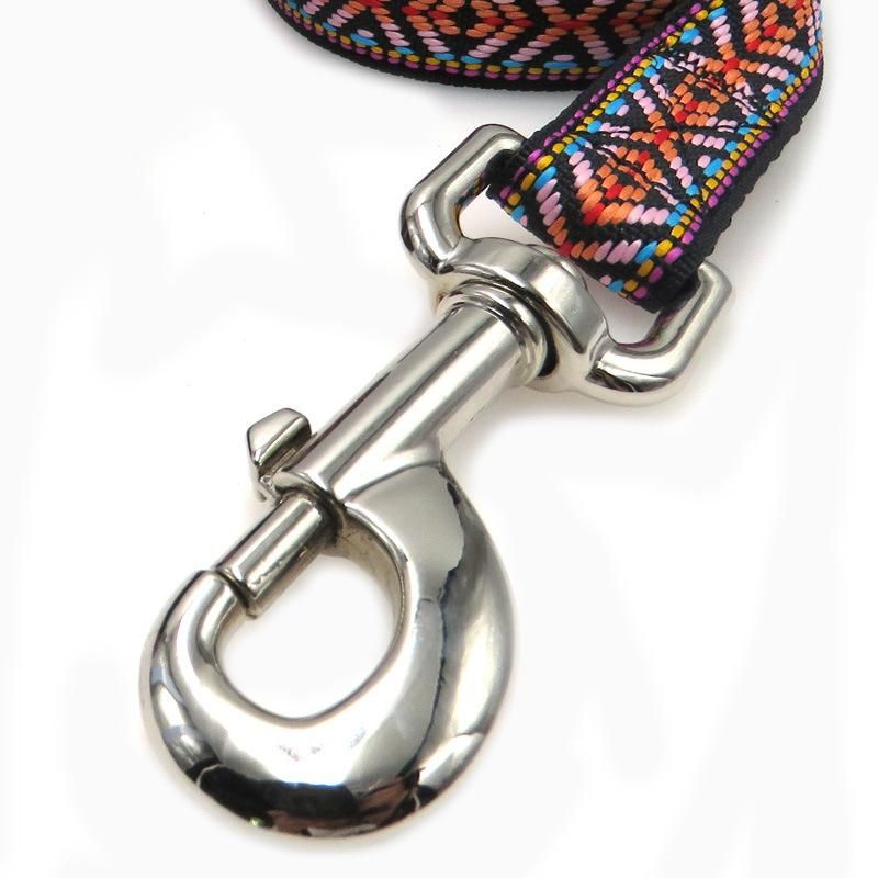 New High Quality Pet Supply Luxury Dog Collar Heavy Nylon Dog Collar and Leash Set for Pet