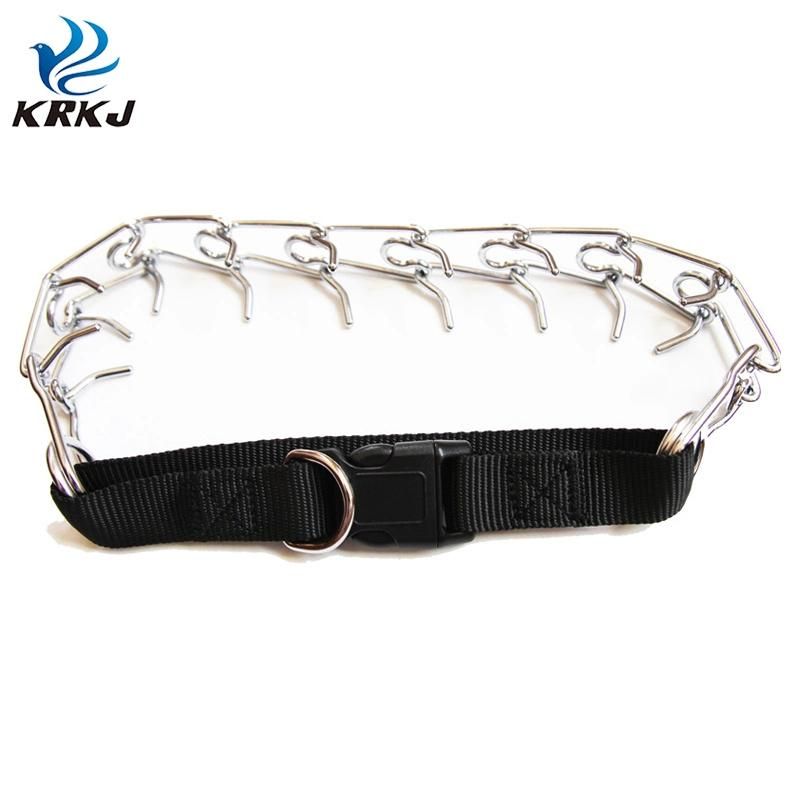 Good Quality Four Sizes Available Iron Chain Material Spike Designer Hunting Dog Collar for Trainings
