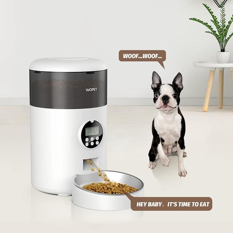 Pet Smart Feeder Automatic Feeder Cats Dogs Timed Quantitative Automatic Pet Feeder