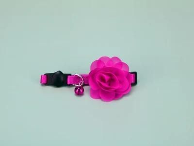 Fast Delivery of Floral Dog and Cat Collar with Bell