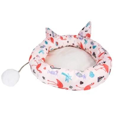 Christmas New Year Gifts Washable Soft Pet Dog Products Comfortable Cat Bed House