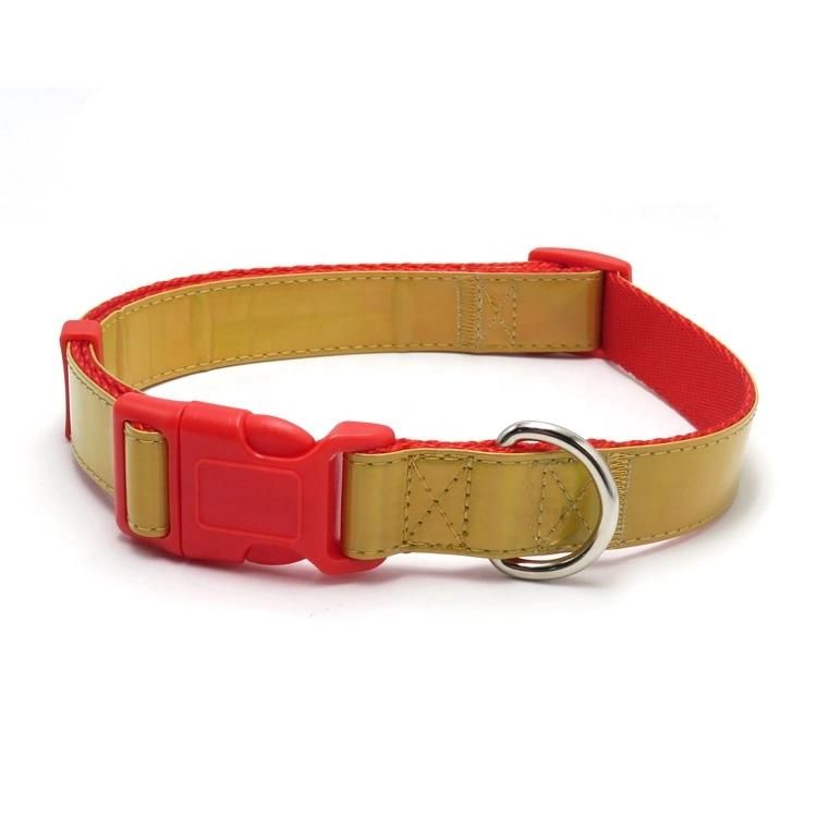 Custom Lighter Soft Release Buckle Dog Collar Plastic Retractable Pet Collars Dog Leash