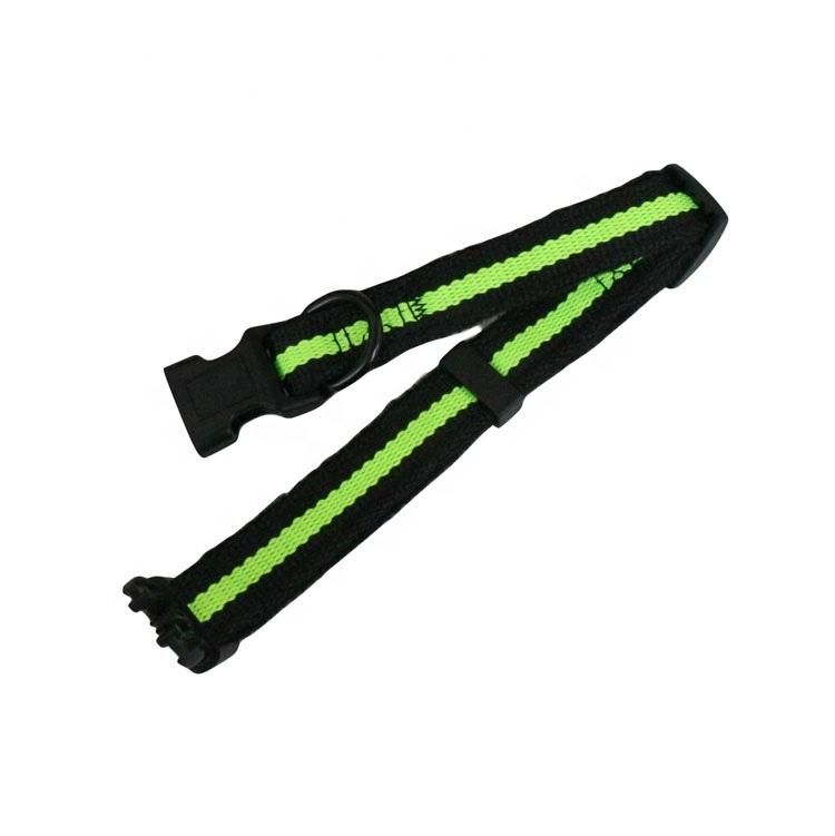 New Design Custom Silkscreen Printed Nylon Pet Dog Collar