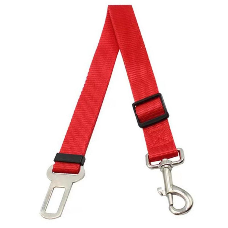 Adjustable Dog Car Safety Seat Belt Strap Durable Pet Car Seat Belt