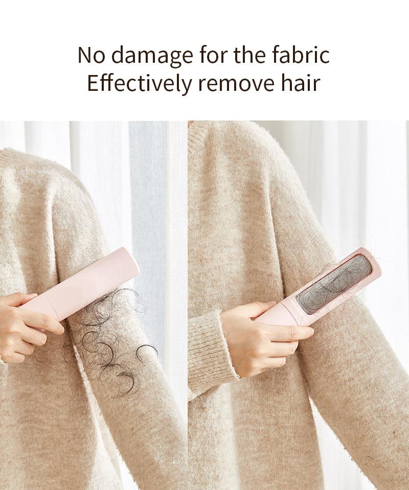 Customized Logo Easy to Clean Brush Head Fine Bristles Pet Fur Remover
