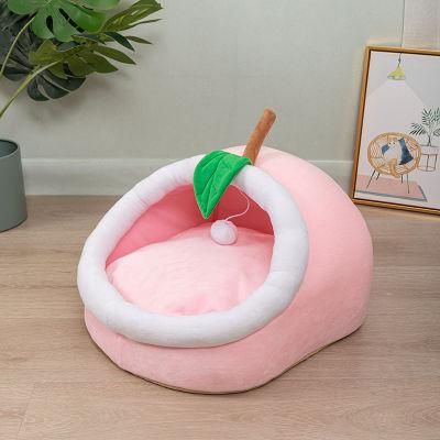 Hot Sale Cute Pet Nest Cats Cushion Cat Dog Bed Cat Accessories Pet Basket House