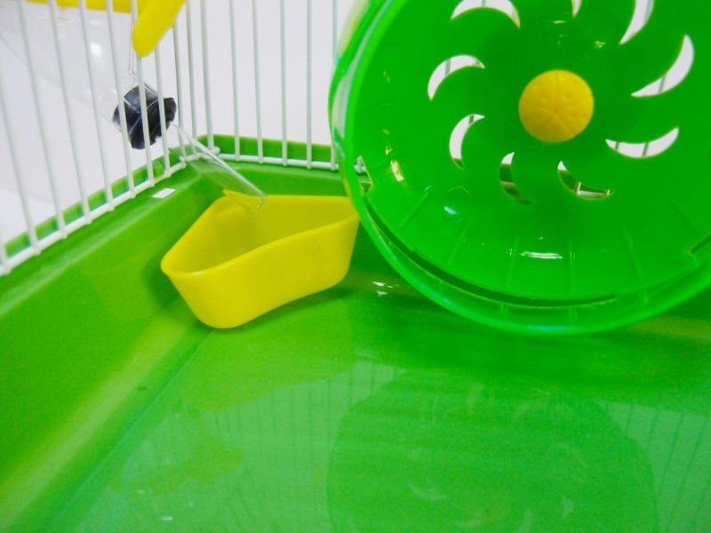 Small Animal Home Hamster Travel Carrier Hamster Mouse Cage with Accessories
